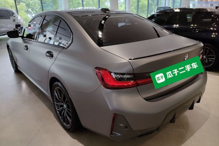 Used BMW 3 Series 2024 325i M Sport Night Edition Package Rear Left 45 Deg