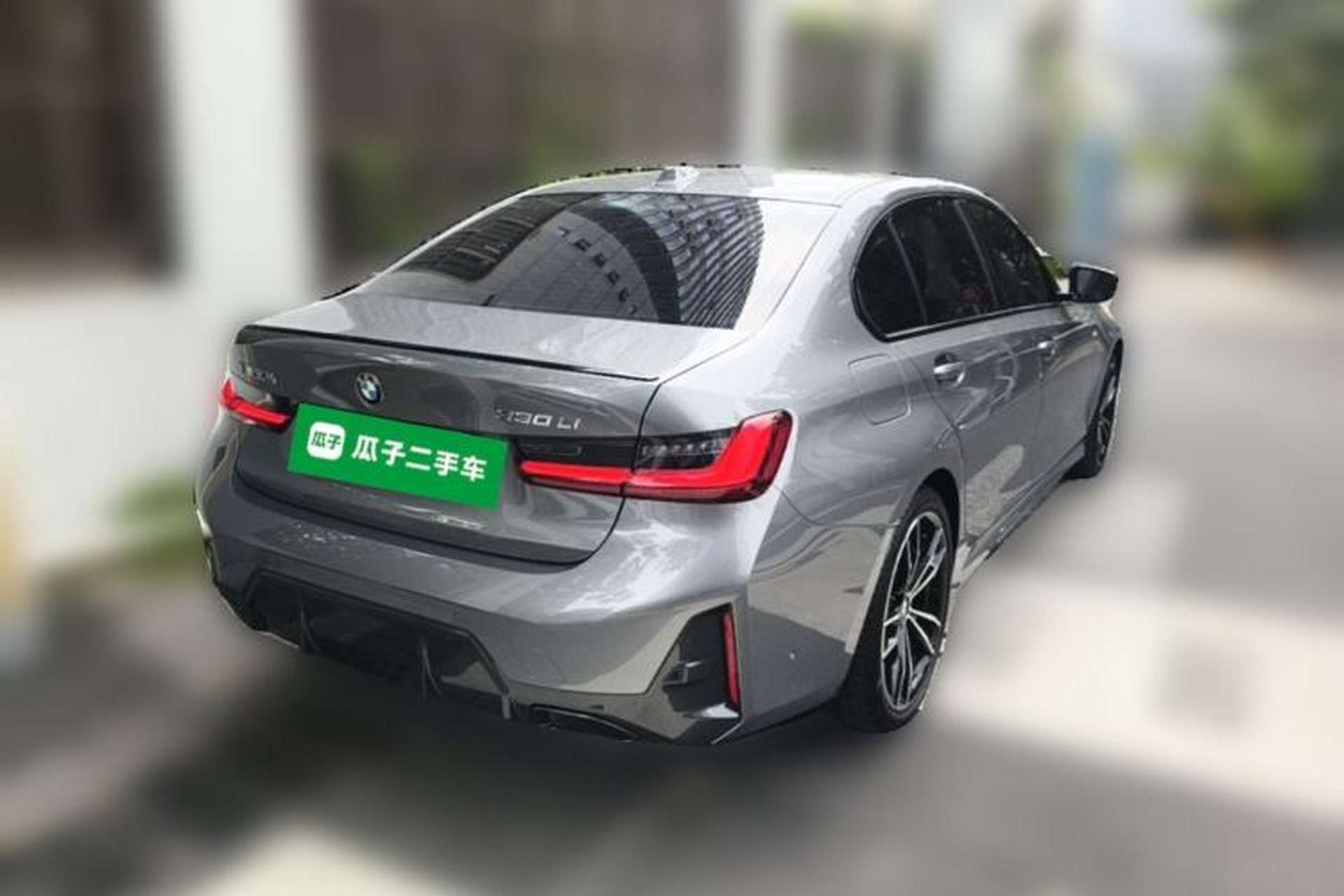 Used BMW 3 Series 2024 330Li M Sport Night Edition Package Rear Right 45 Deg