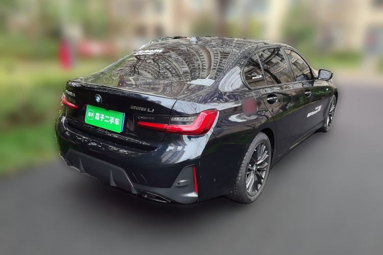 Used BMW 3 Series 2024 325Li M Sport Night Edition Package Rear Right 45 Deg