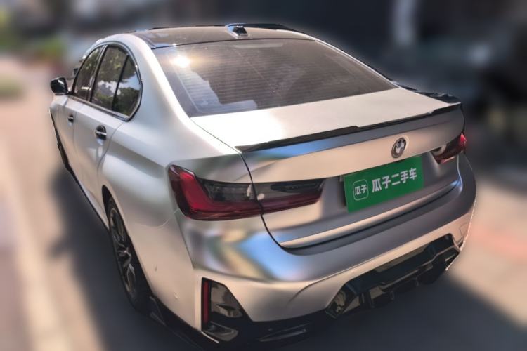 Used BMW 3 Series 2024 325i M Sport Night Edition Package Rear Left 45 Deg