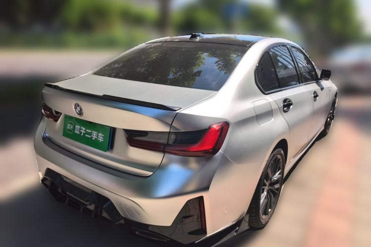 Used BMW 3 Series 2024 325i M Sport Night Edition Package Rear Right 45 Deg