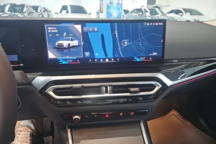 Used BMW 3 Series 2024 325Li M Sport Night Edition Package Audio And AC Panel