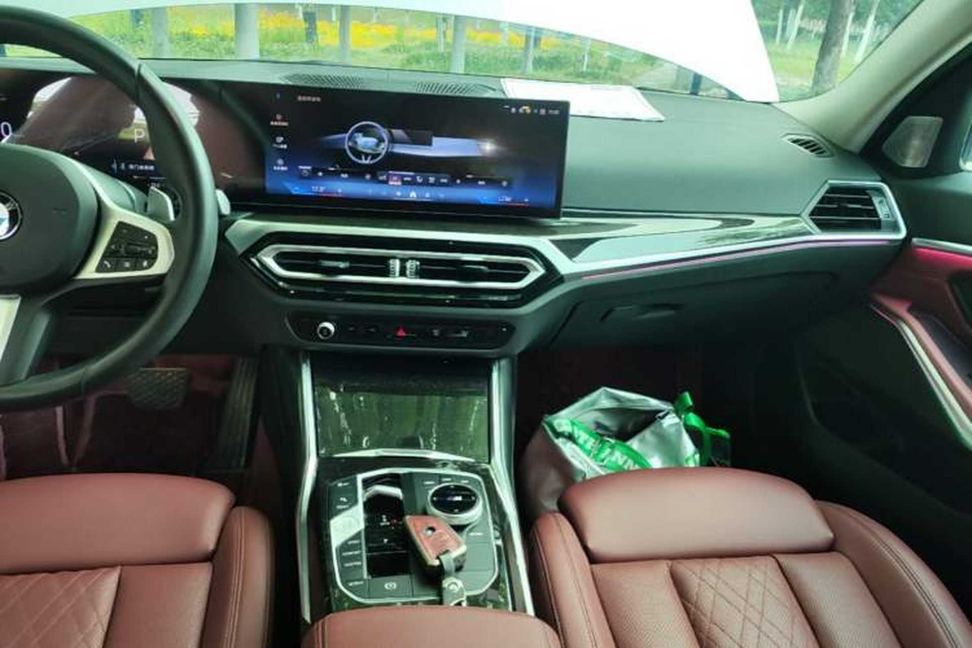 Used BMW 3 Series 2024 325Li M Sport Package Audio And AC Panel