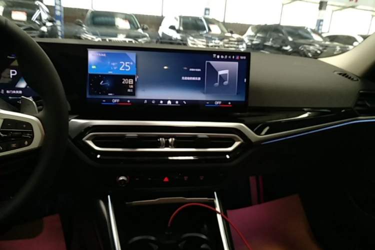 Used BMW 3 Series 2024 325Li M Sport Night Edition Package Audio And AC Panel