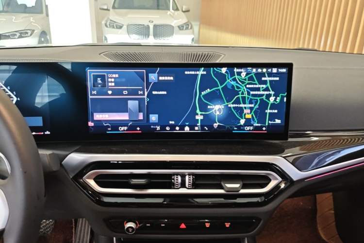 Used BMW 3 Series 2024 325Li M Sport Package Audio And AC Panel