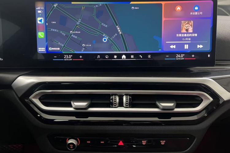 Used BMW 3 Series 2024 325Li M Sport Package Audio And AC Panel