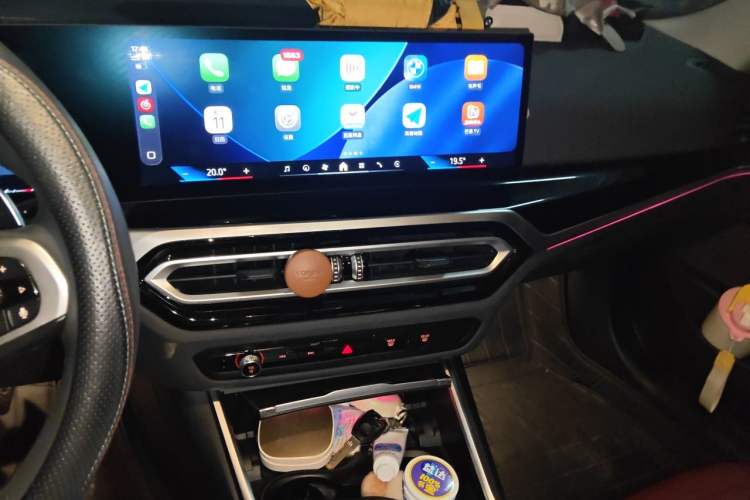 Used BMW 3 Series 2024 325Li M Sport Night Edition Package Audio And AC Panel