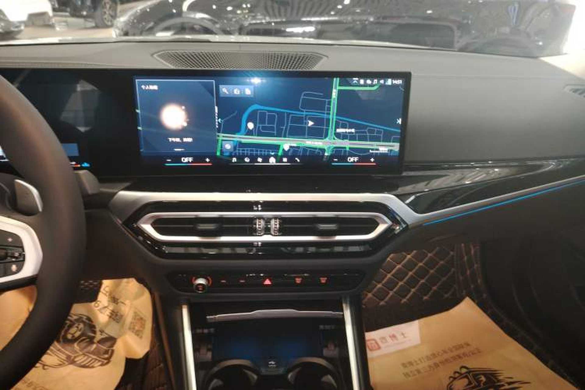 Used BMW 3 Series 2024 325Li M Sport Night Edition Package Audio And AC Panel