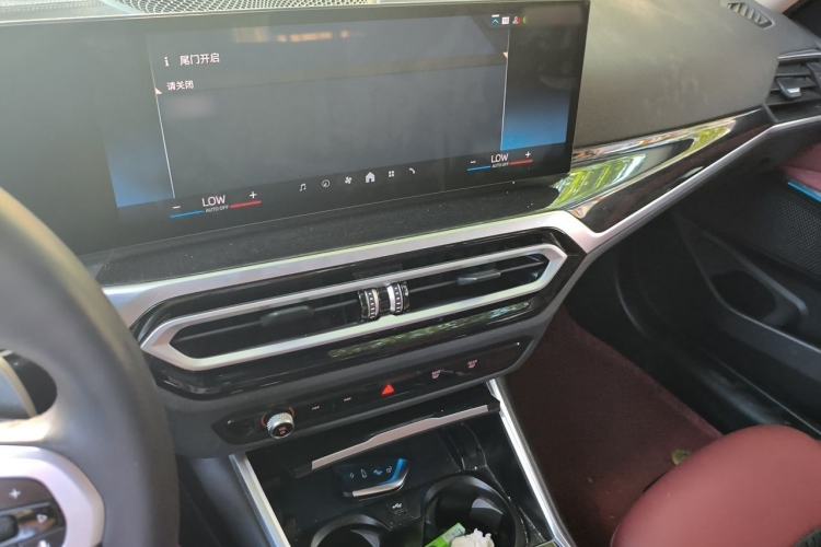 Used BMW 3 Series 2024 325Li M Sport Package Audio And AC Panel