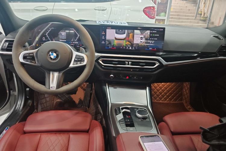 Used BMW 3 Series 2024 330i M Sport Night Edition Package Center Console