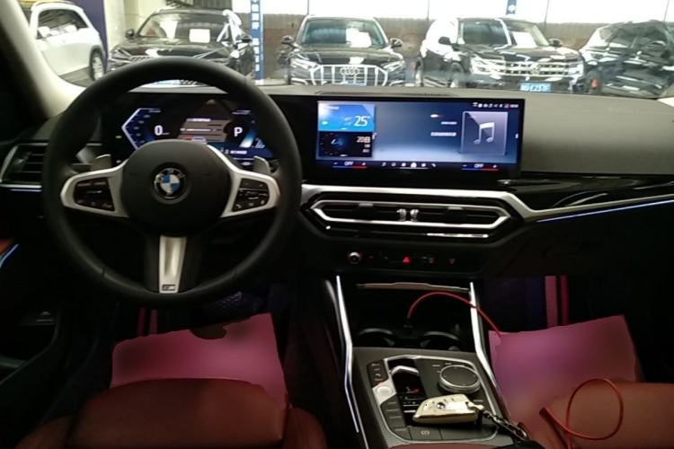 Used BMW 3 Series 2024 325Li M Sport Night Edition Package Center Console
