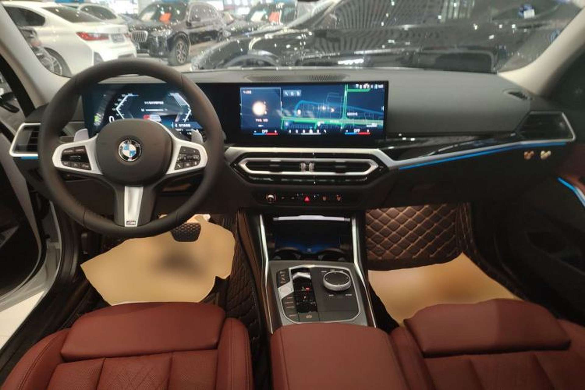 Used BMW 3 Series 2024 325Li M Sport Night Edition Package Center Console