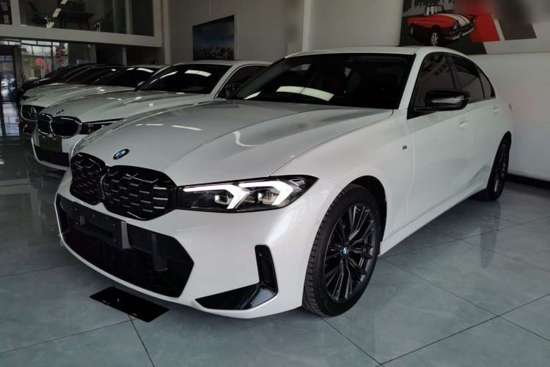 Used BMW 3 Series 2024 325Li M Sport Night Edition Package Front Left 45 Deg