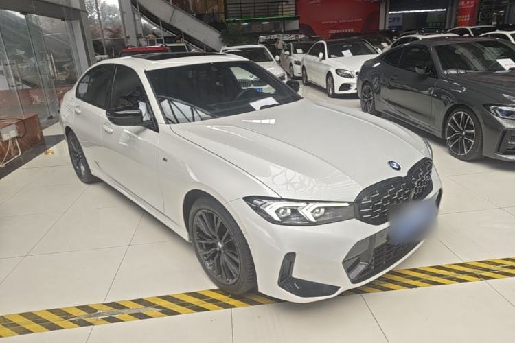 Used BMW 3 Series 2024 325i M Sport Night Edition Package Front Right 45 Deg