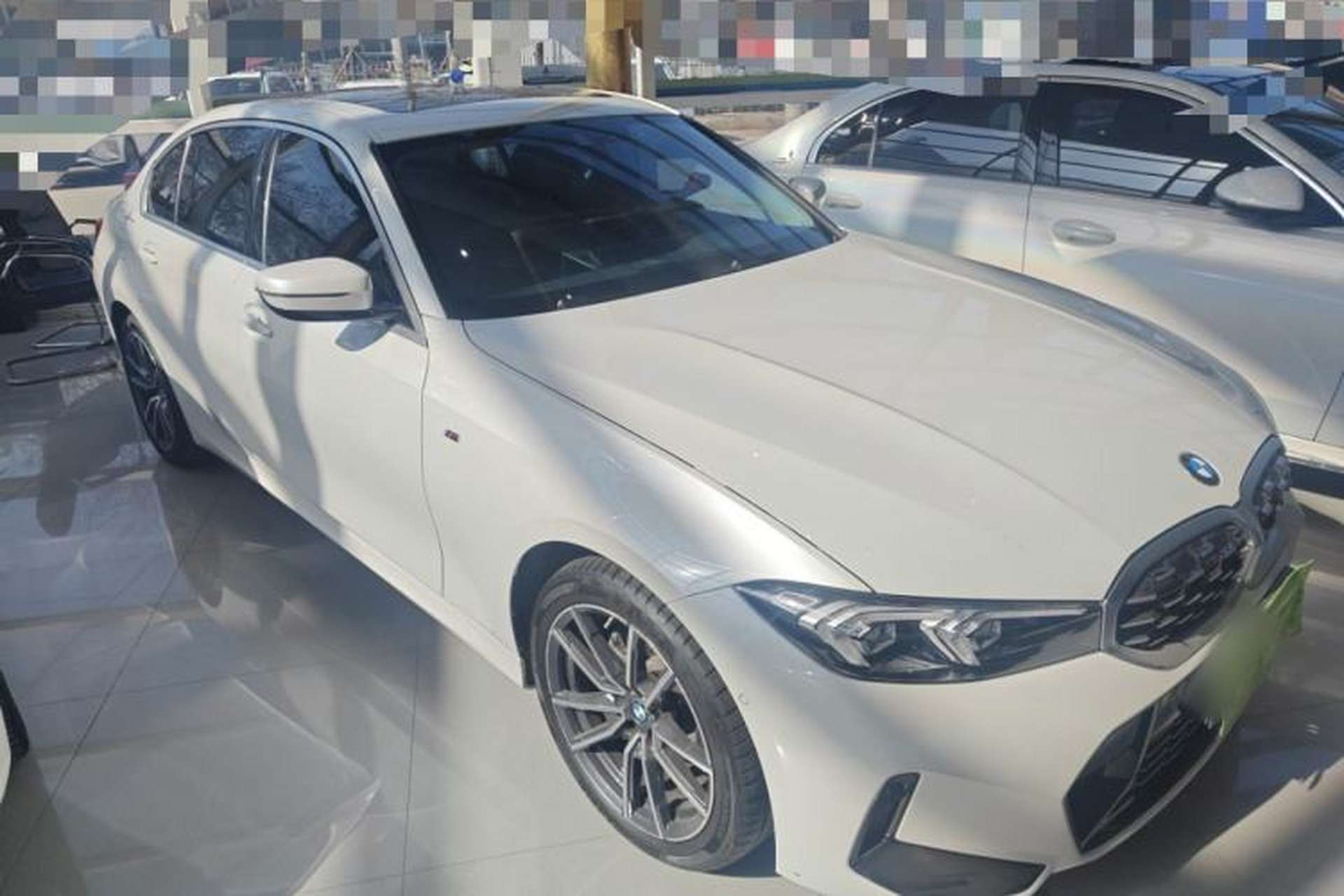 Used BMW 3 Series 2024 325Li M Sport Package Front Right 45 Deg
