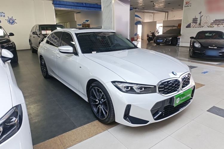 Used BMW 3 Series 2024 325Li M Sport Package Front Right 45 Deg