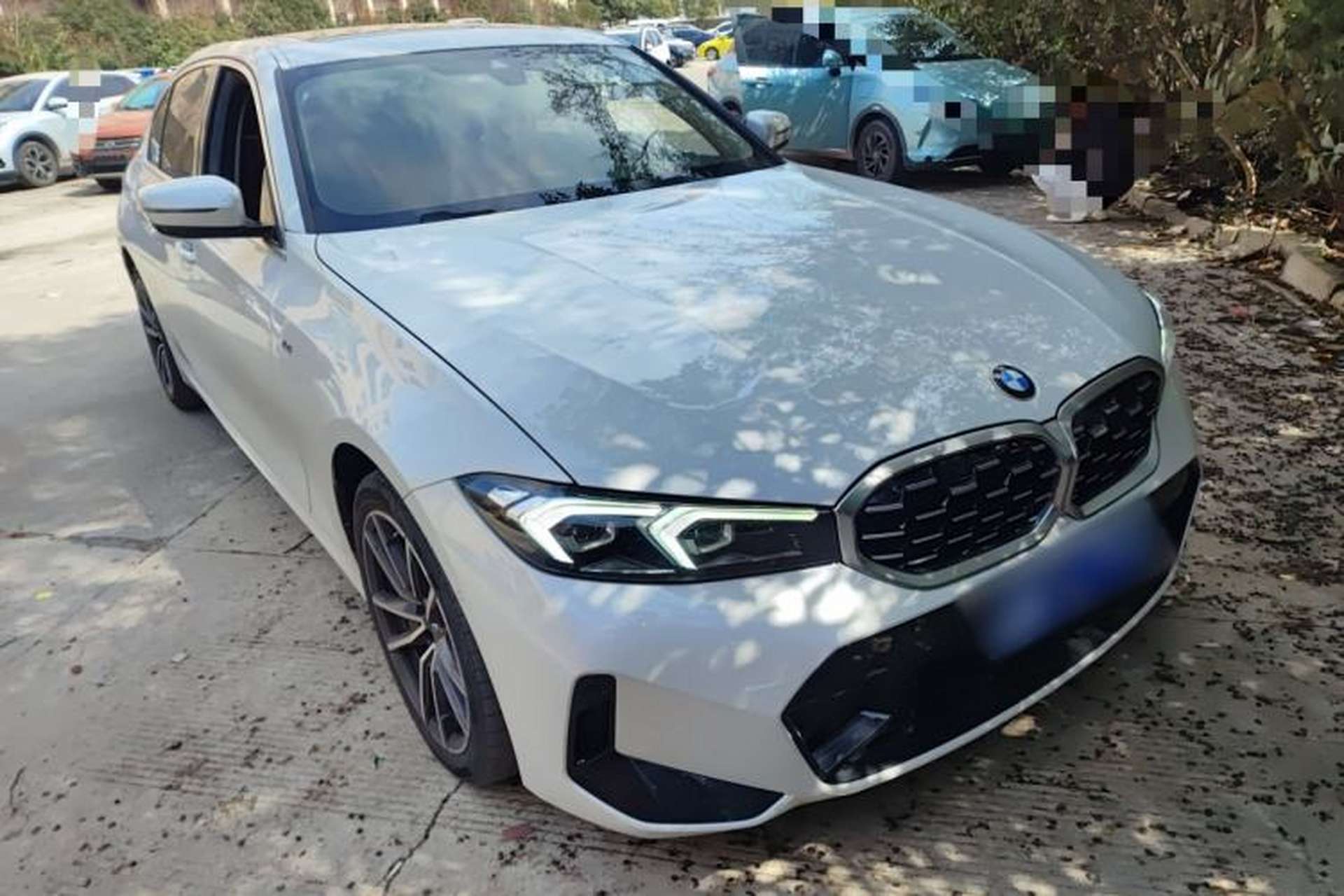 Used BMW 3 Series 2024 325Li M Sport Package Front Right 45 Deg