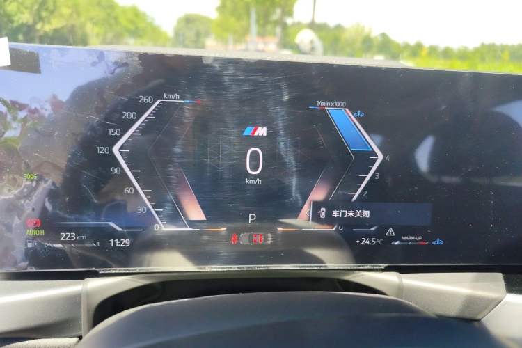Used BMW 3 Series 2024 325Li M Sport Night Edition Package Instrument Cluster