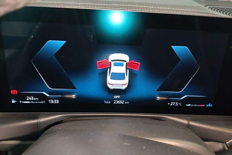 Used BMW 3 Series 2024 325i M Sport Night Edition Package Instrument Cluster