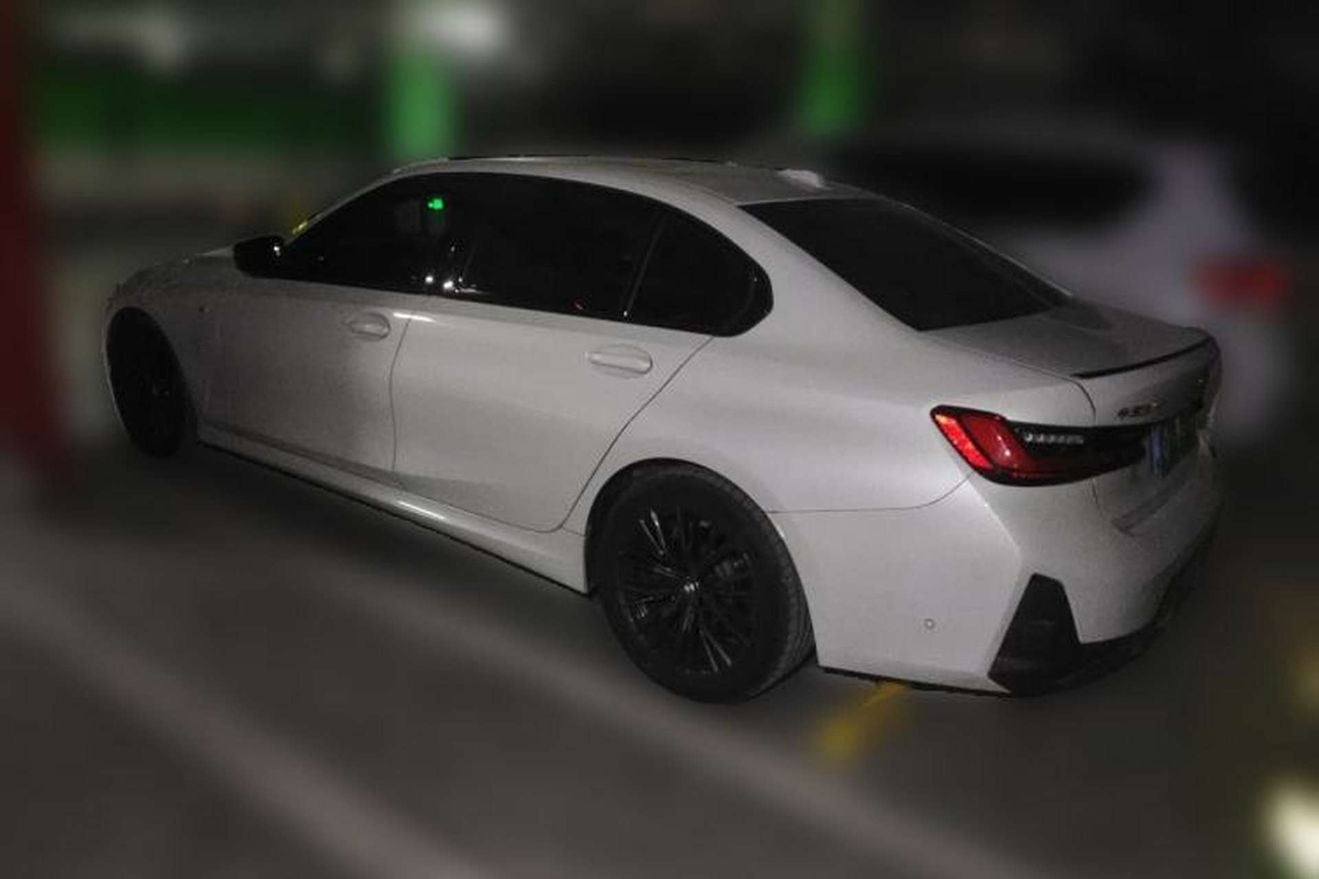 Used BMW 3 Series 2024 325Li M Sport Night Edition Package Rear Left 45 Deg