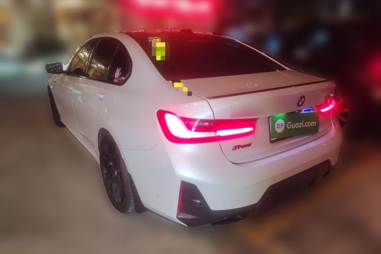 Used BMW 3 Series 2024 330i M Sport Night Edition Package Rear Left 45 Deg