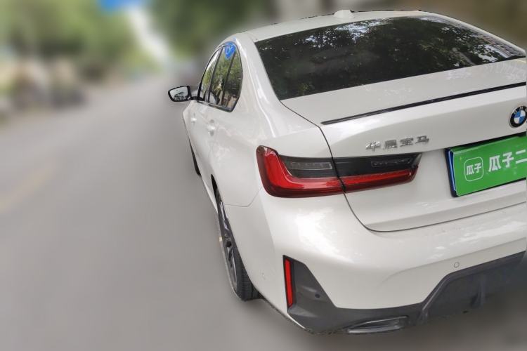 Used BMW 3 Series 2024 325i M Sport Night Edition Package Rear Left 45 Deg