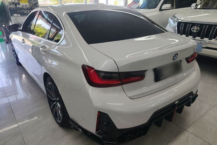 Used BMW 3 Series 2024 325Li M Sport Package Rear Left 45 Deg