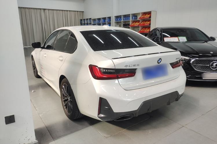 Used BMW 3 Series 2024 325i M Sport Night Edition Package Rear Left 45 Deg