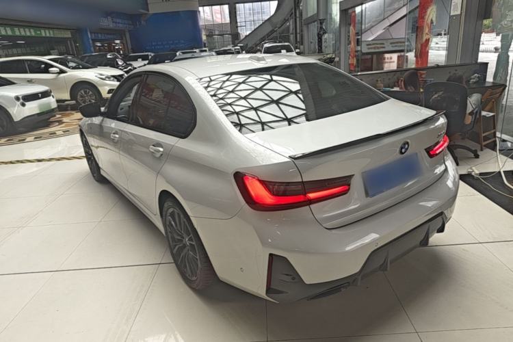 Used BMW 3 Series 2024 325i M Sport Night Edition Package Rear Left 45 Deg