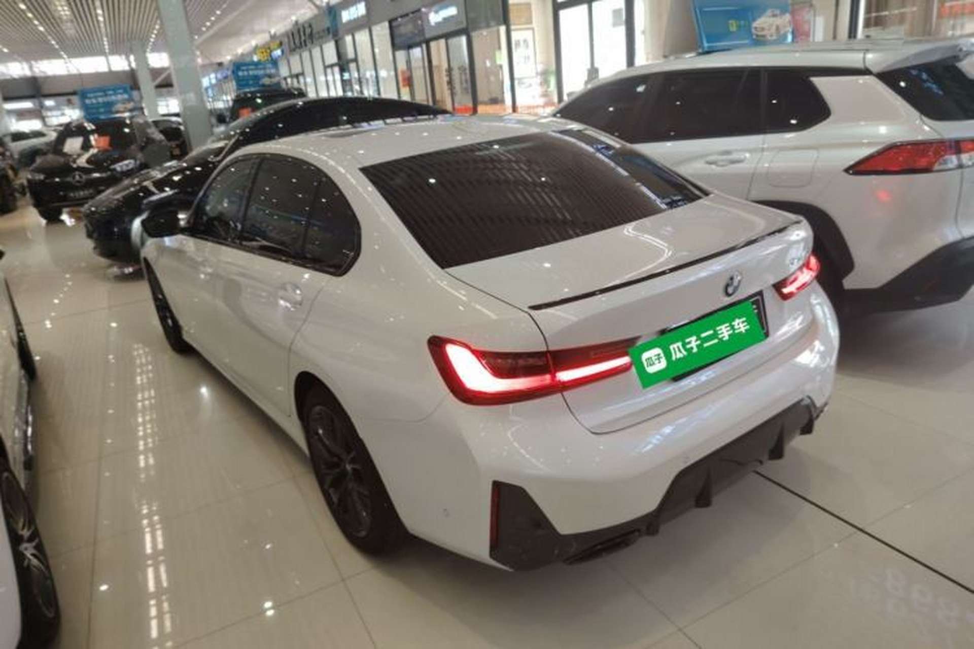 Used BMW 3 Series 2024 325Li M Sport Night Edition Package Rear Left 45 Deg