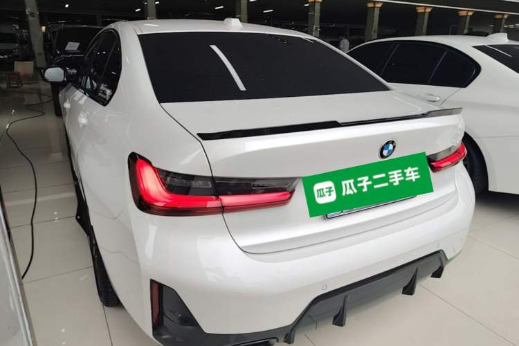 Used BMW 3 Series 2024 325i M Sport Night Edition Package Rear Left 45 Deg