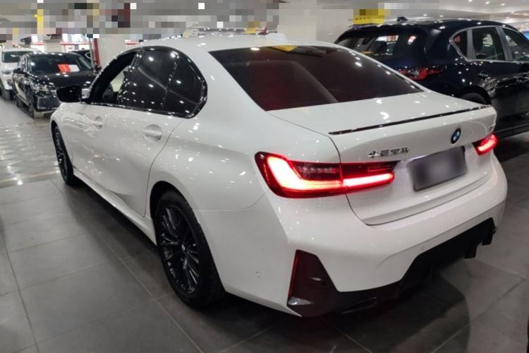 Used BMW 3 Series 2024 325i M Sport Night Edition Package Rear Left 45 Deg
