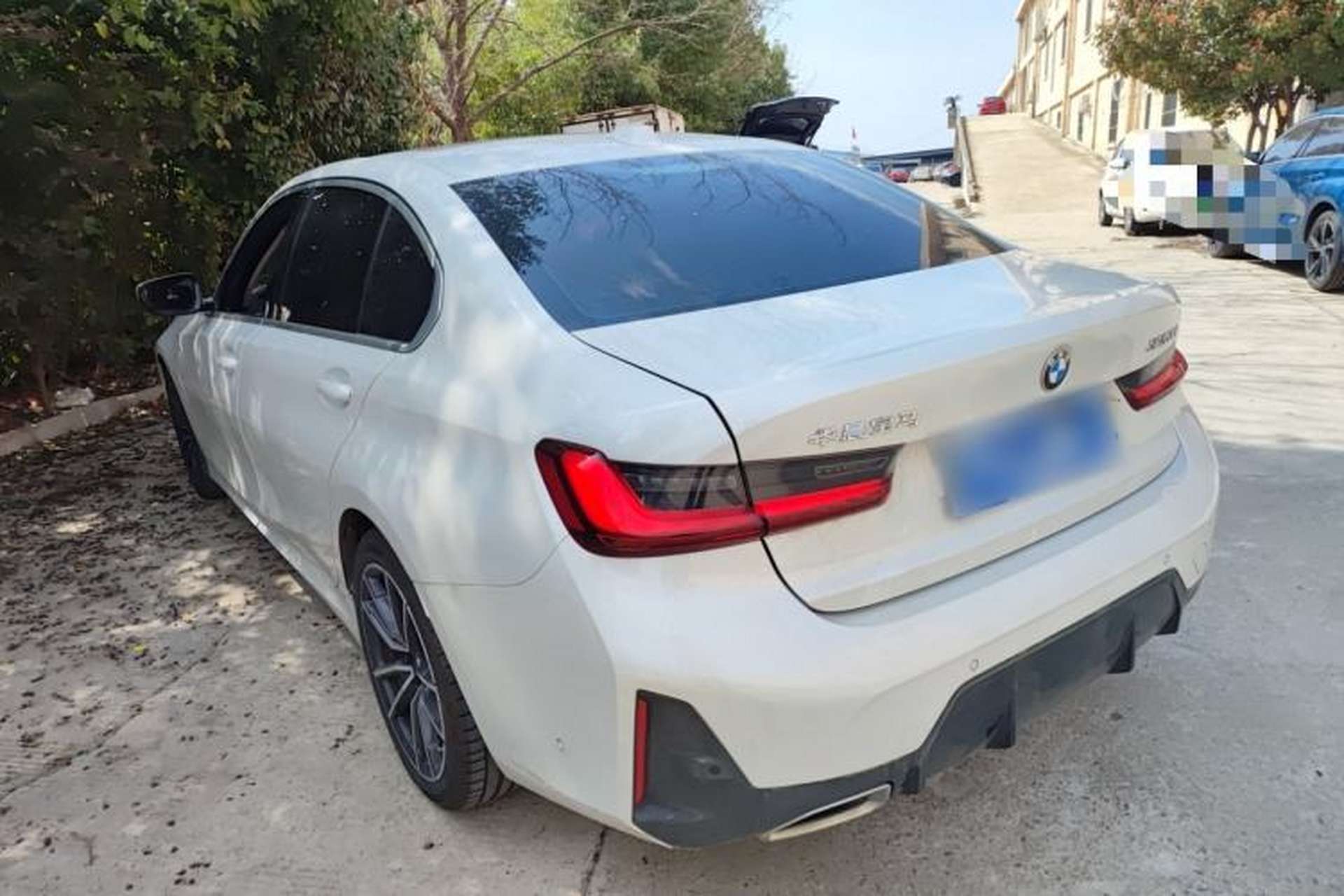 Used BMW 3 Series 2024 325Li M Sport Package Rear Left 45 Deg
