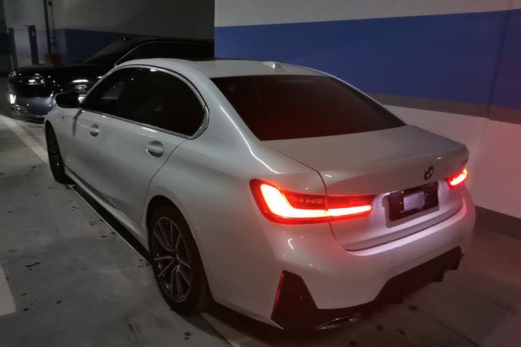 Used BMW 3 Series 2024 320Li M Sport Package Rear Left 45 Deg