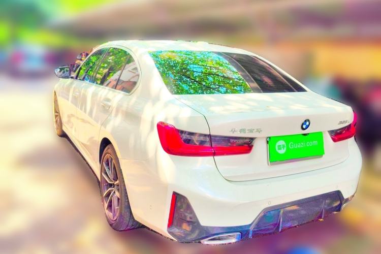 Used BMW 3 Series 2024 325Li M Sport Package Rear Left 45 Deg