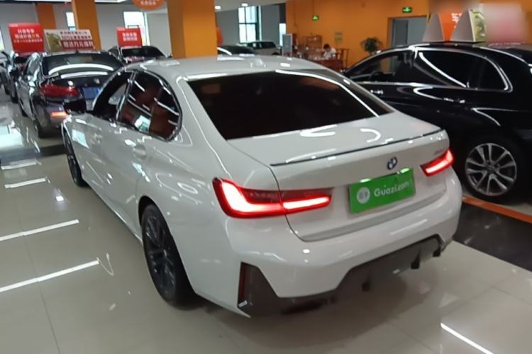 Used BMW 3 Series 2024 325i M Sport Night Edition Package Rear Left 45 Deg