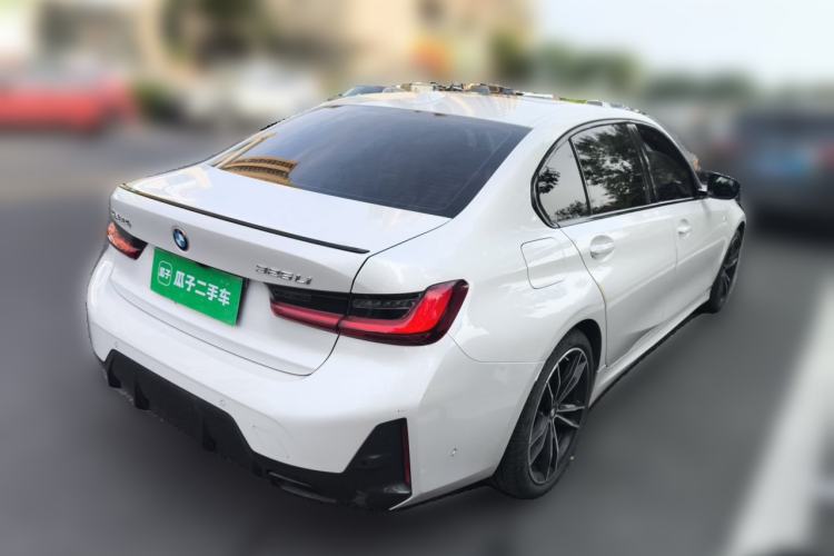 Used BMW 3 Series 2024 325Li M Sport Night Edition Package Rear Right 45 Deg