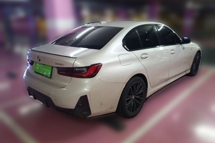 Used BMW 3 Series 2024 325i M Sport Night Edition Package Rear Right 45 Deg