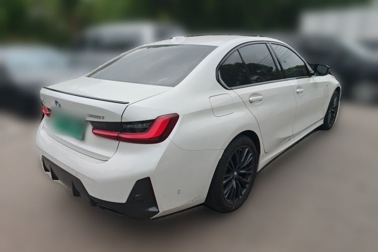 Used BMW 3 Series 2024 325i M Sport Night Edition Package Rear Right 45 Deg