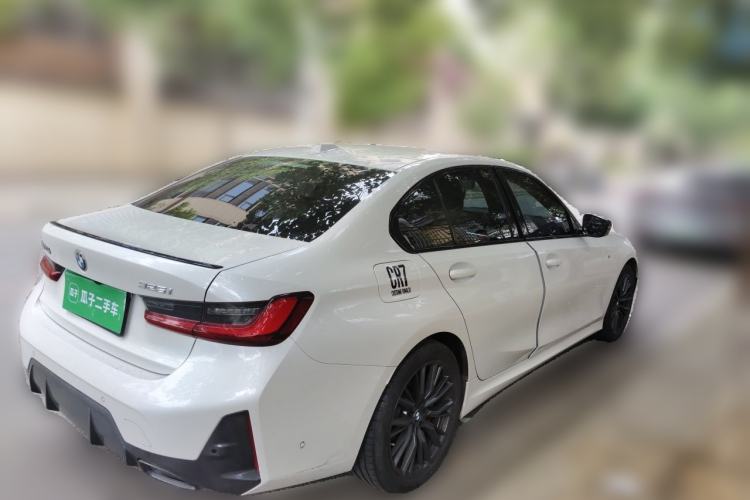 Used BMW 3 Series 2024 325i M Sport Night Edition Package Rear Right 45 Deg