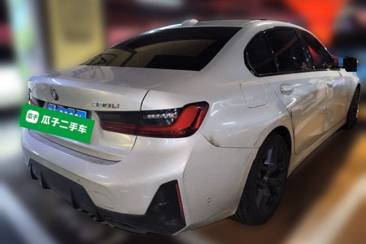 Used BMW 3 Series 2024 330Li M Sport Night Edition Package Rear Right 45 Deg