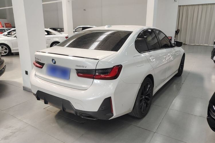 Used BMW 3 Series 2024 325i M Sport Night Edition Package Rear Right 45 Deg