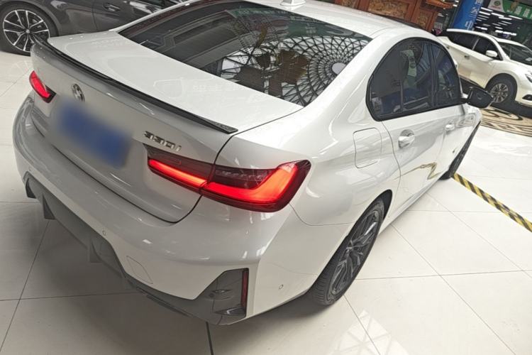 Used BMW 3 Series 2024 325i M Sport Night Edition Package Rear Right 45 Deg