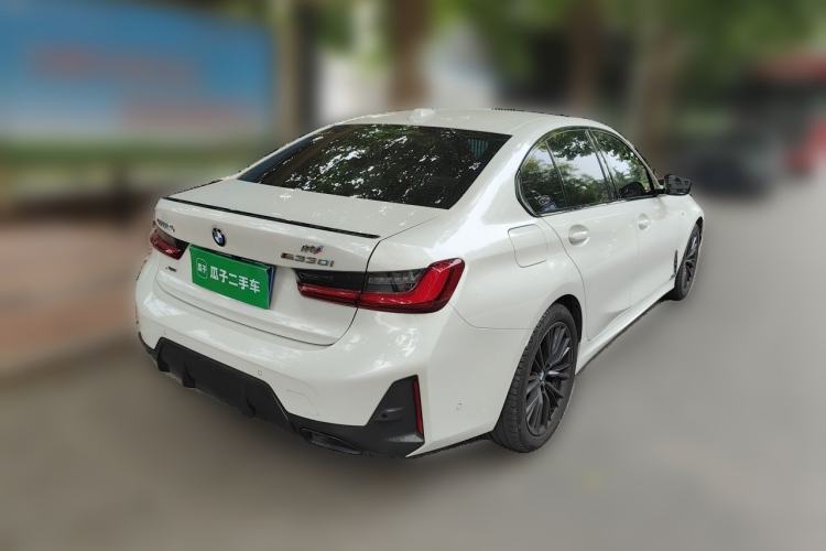 Used BMW 3 Series 2024 325i M Sport Night Edition Package Rear Right 45 Deg