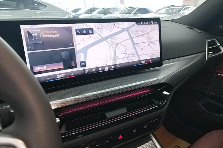 Used BMW 3 Series 2025 330i M Sport Night Edition Package Audio And AC Panel