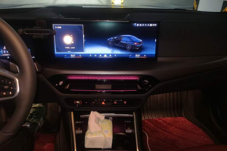 Used BMW 3 Series 2025 330i M Sport Night Edition Package Audio And AC Panel