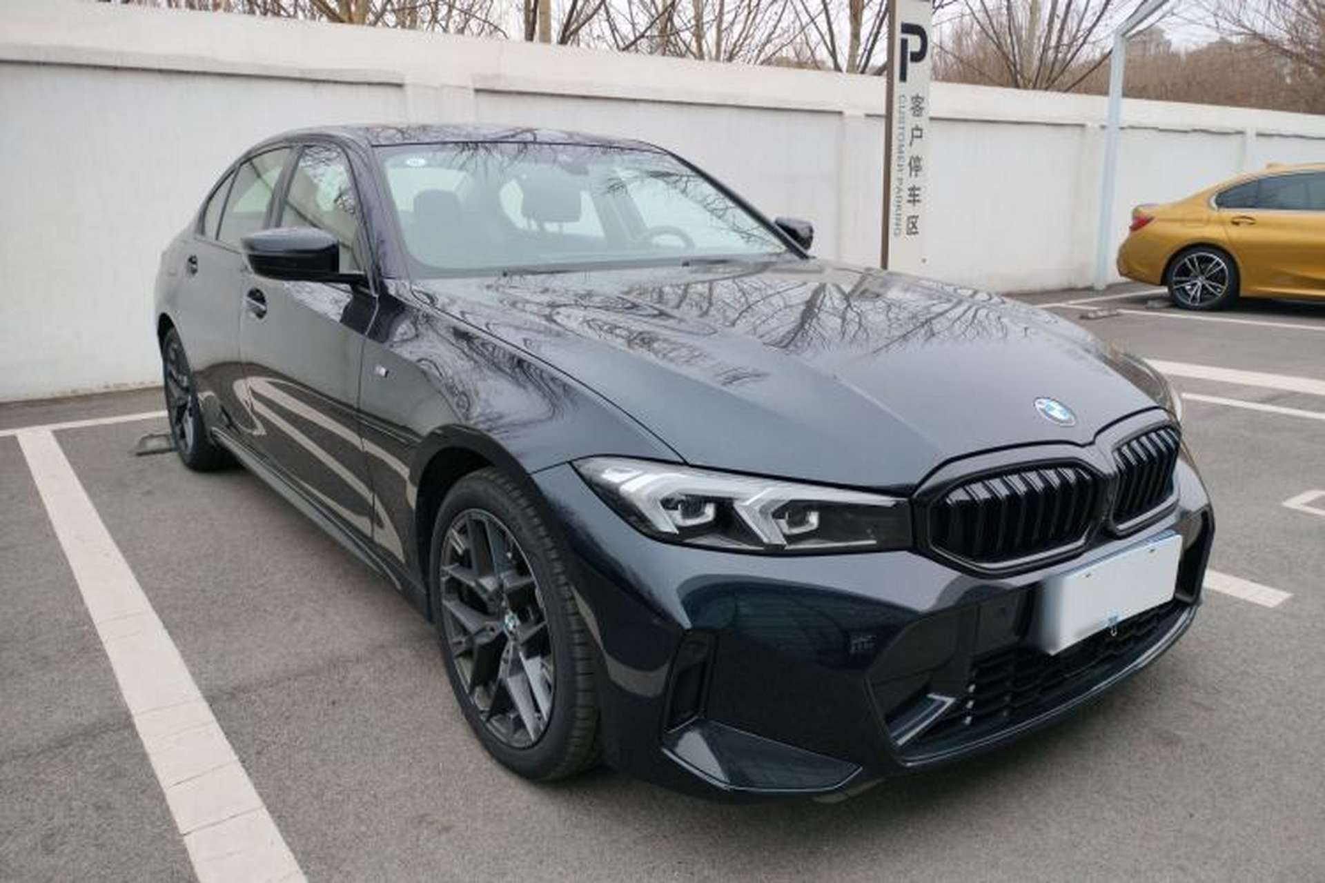 Used BMW 3 Series 2025 330Li M Sport Shadowline Package Front Right 45 Deg