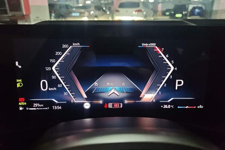 Used BMW 3 Series 2025 330Li M Sport Shadowline Package Instrument Cluster