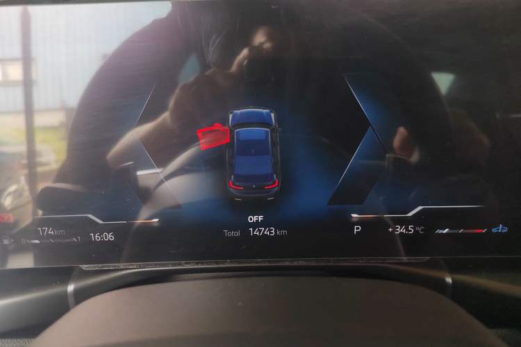 Used BMW 3 Series 2025 330i M Sport Night Edition Package Odometer Close Up