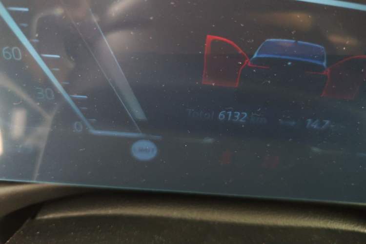 Used BMW 3 Series 2025 330Li M Sport Shadowline Package Odometer Close Up